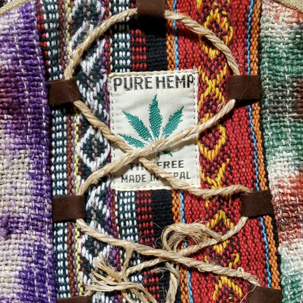 Pure Hemp back pack - Picture 2 of 5
